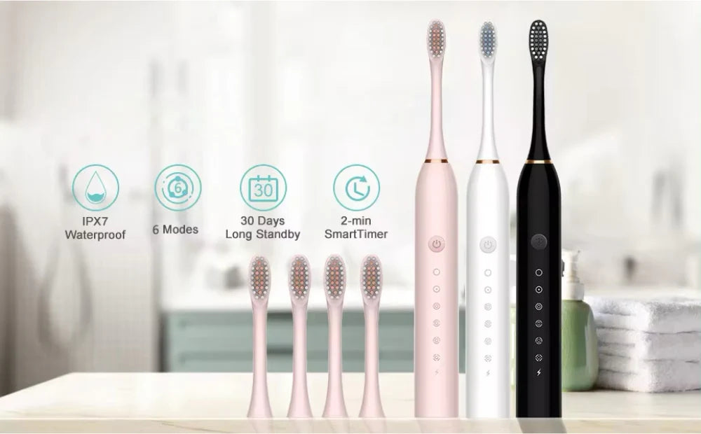 Periuță electrică modernă pentru întreaga familie