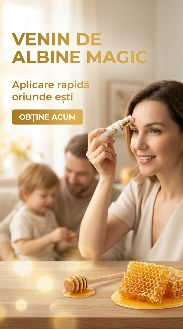 Secretul tenului ferm.Lifting natural cu venin de albina!