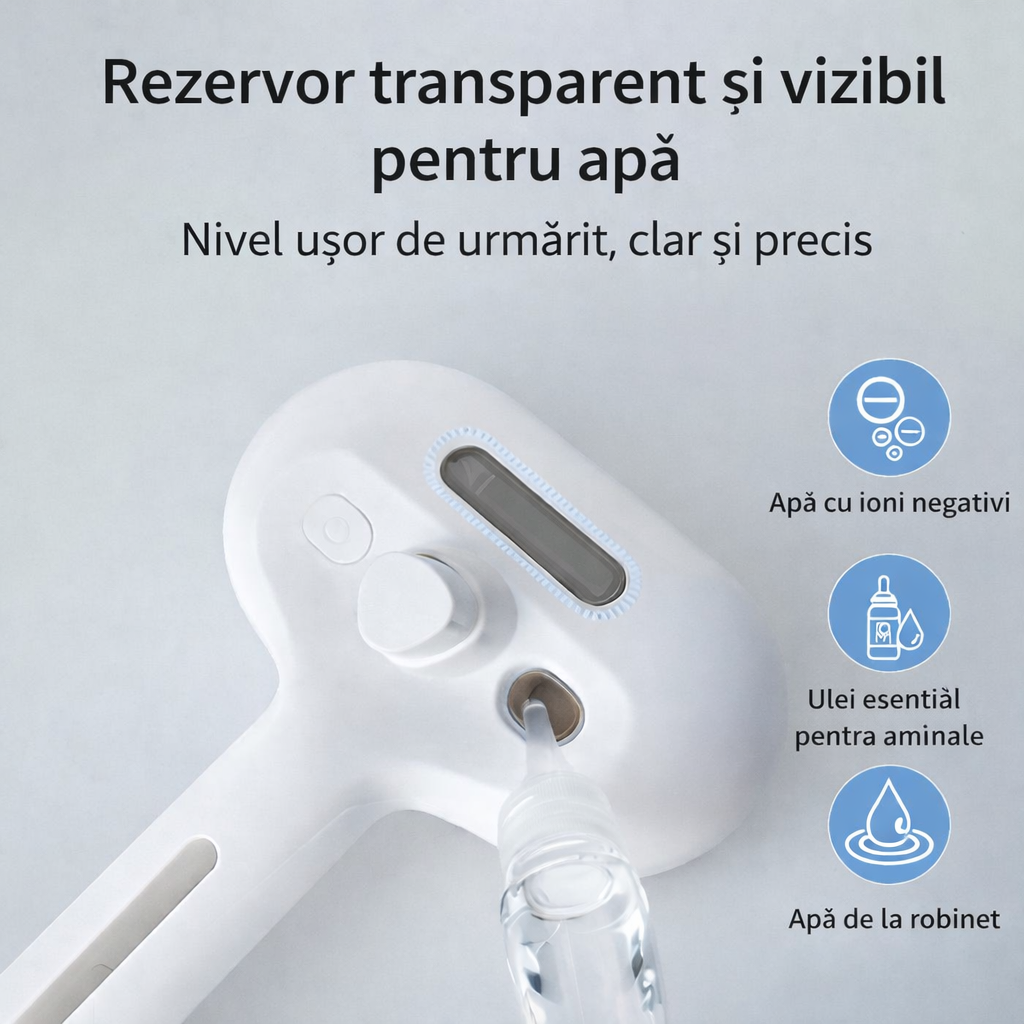 Perie cu Abur pentru caini si pisici – control total al parului