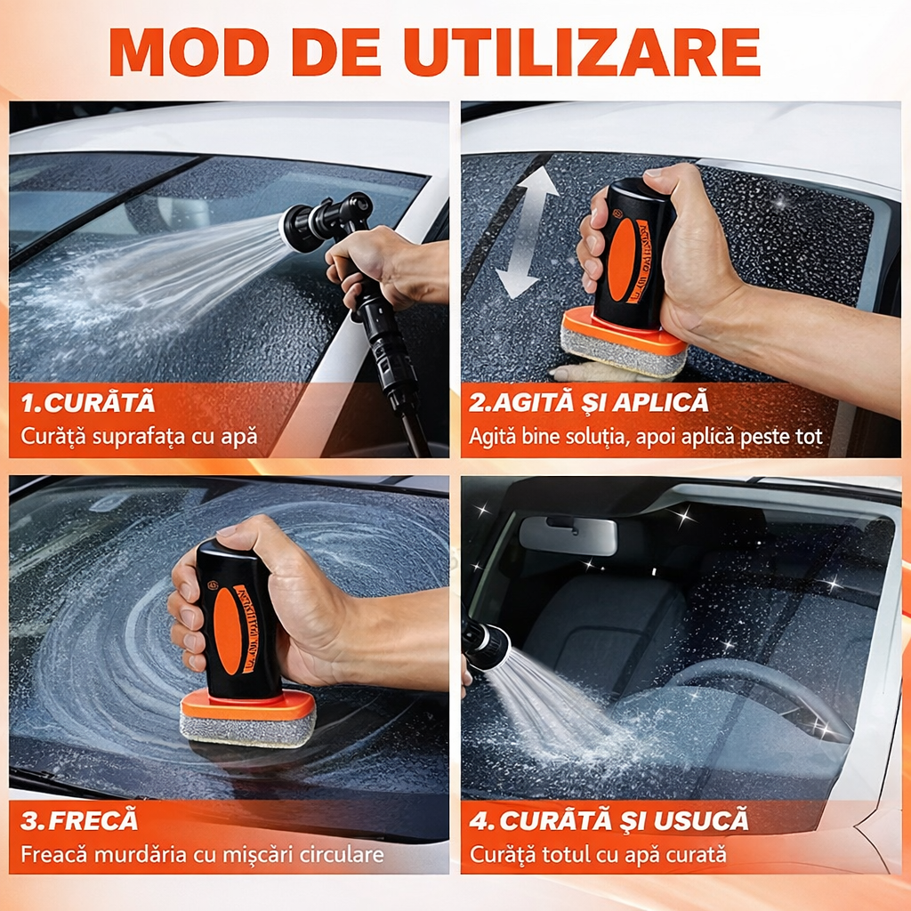 ClearDrive – Soluția Profesională Anti-Ulei pentru Parbriz